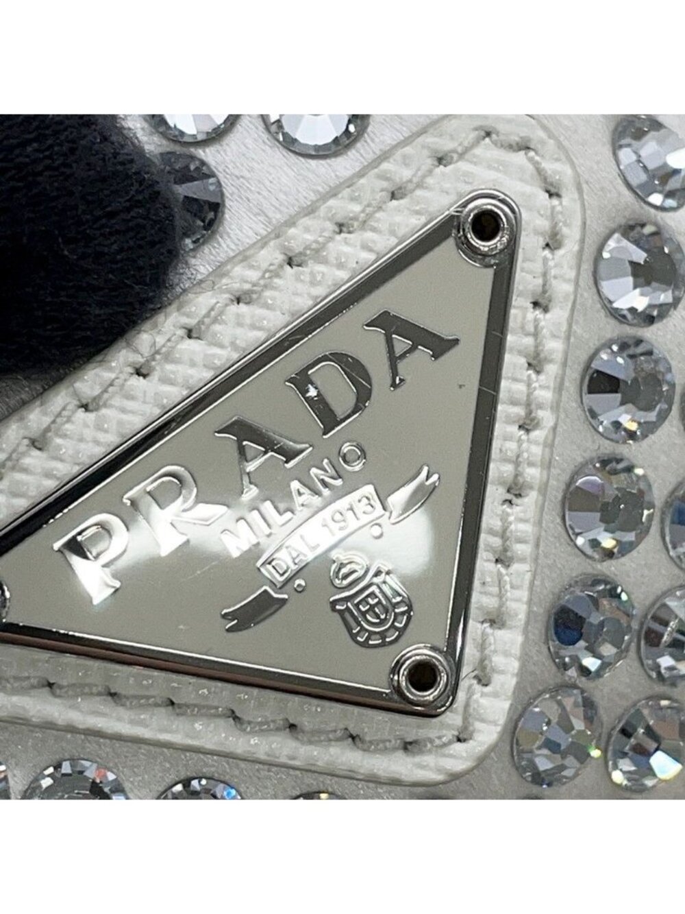 Prada Re Edition 2000 Terry Mini Bag Rhinestone - Picture 9 of 10